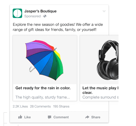Facebook-Multi-Product-Ad