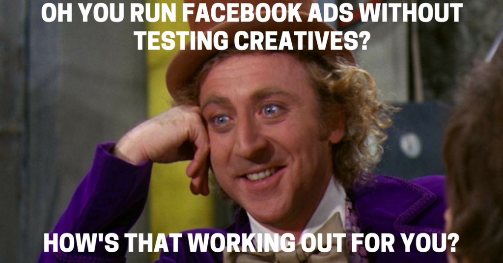 Testing Facebook Ads