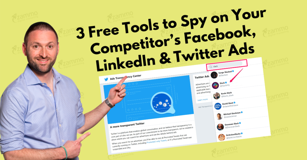 3 Free Tools to Spy on Your Competitor’s Facebook, LinkedIn & Twitter Ads
