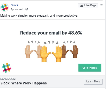 Saas Facebook Ads - Slack